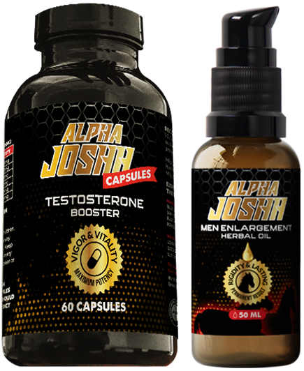 Alpha Joshh Power combo Products Capsule and Oil