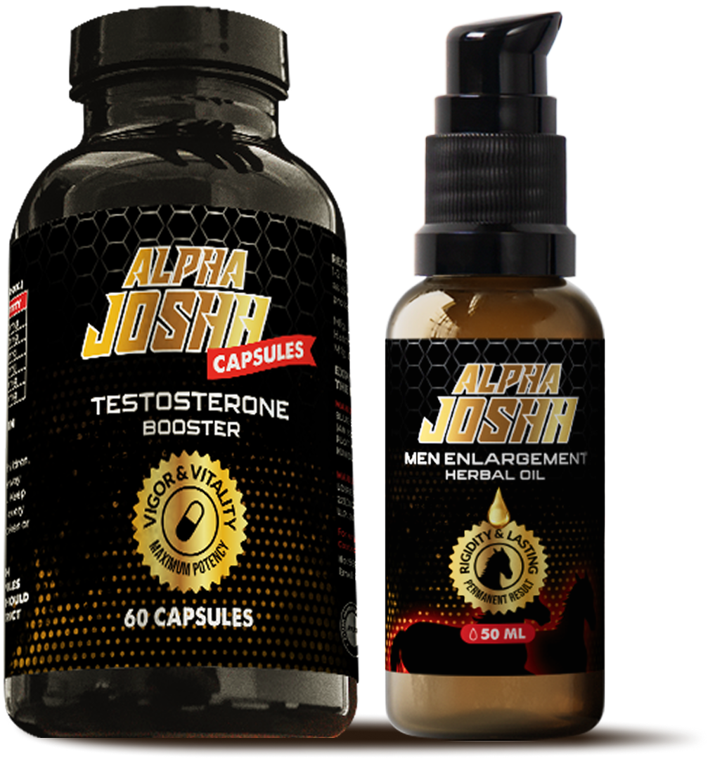 Alpha Joshh Power combo Products Capsule and Oil