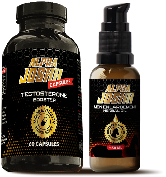 Alpha Joshh Power combo Products Capsule and Oil