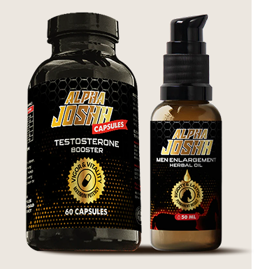 Alpha Joshh Power combo Products Capsule and Oil